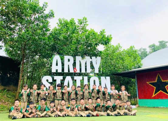 Gói 10: Chương trình trải nghiệm - Căn cứ trải nghiệm quân sự Army.